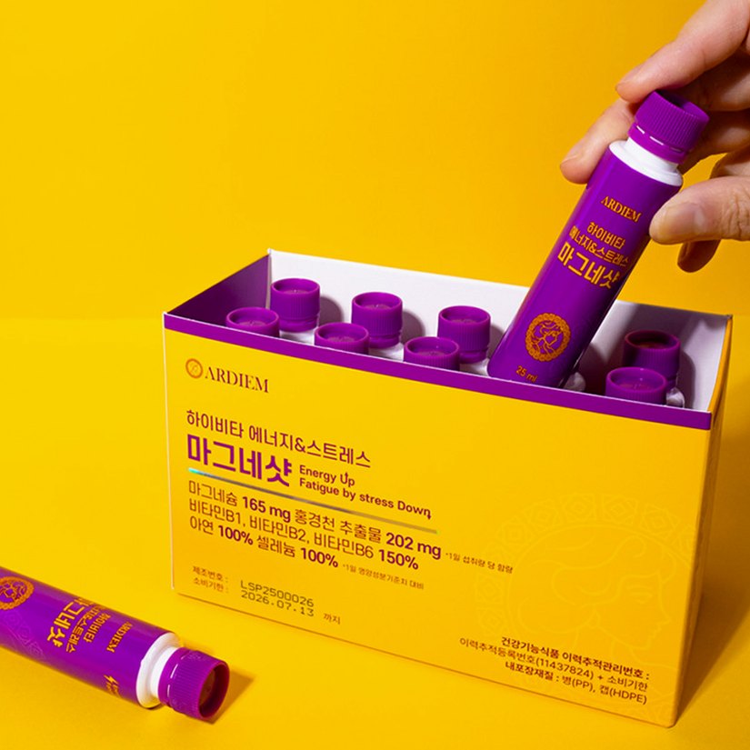 아르디엠 하이비타 에너지&스트레스 마그네샷 250ml 10개입, 1개