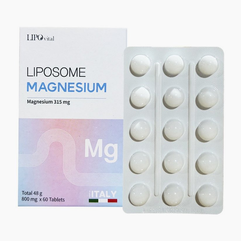 [2개월]니유로닌 영양제 신경근육 떨림 비타민C 저림 마그네슘 800mg x 60정 1개