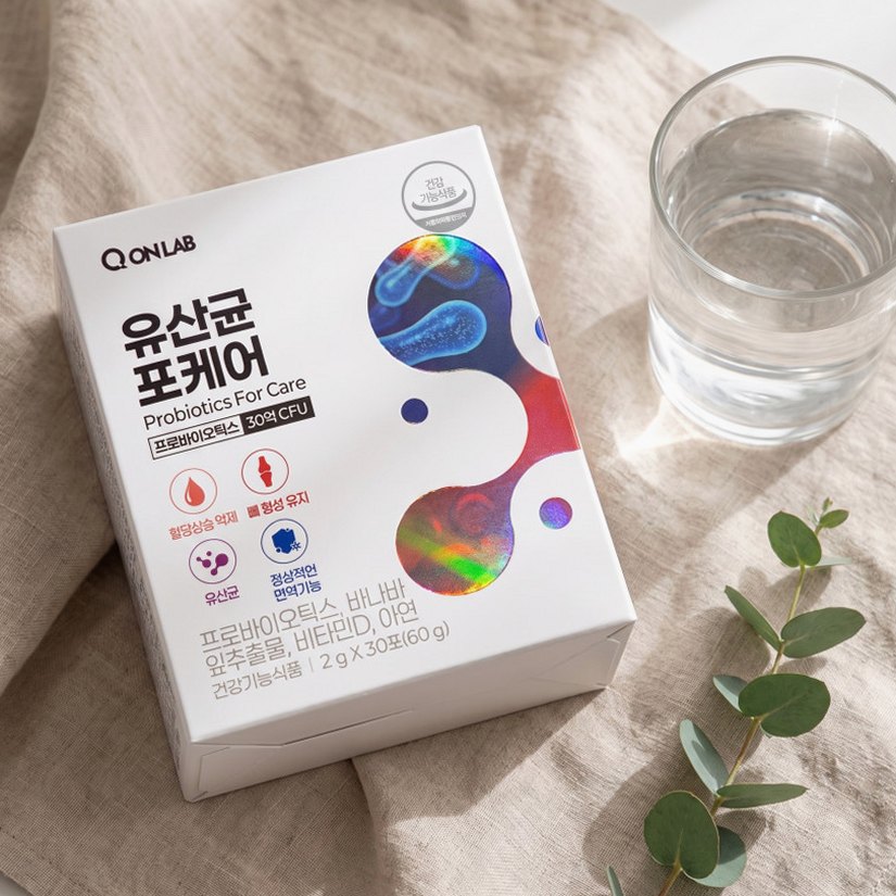 유산균포케어 장까지가는 유산균 혈당 예민한장에 좋은 당케어 30포, 1개